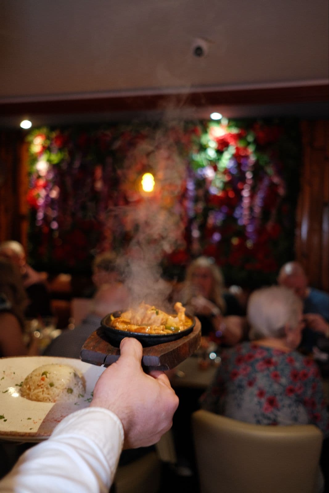 Sizzling signature plate
